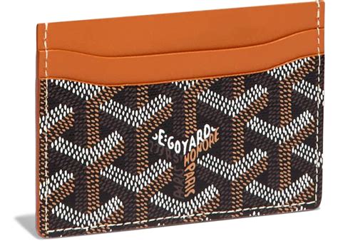 black brown goyard cardholder|Goyard Card Holder for sale .